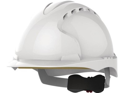 1er PACK(Stk) JSP AJF170-000-100 Schutzhelm EVO 3-Revolution  6-(Pkt.) weiß Poly