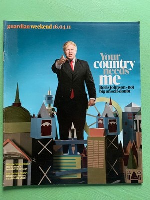 WEEKEND mag 16-April-2011 BORIS JOHNSON Kathy Burke Home Births London Marathon