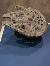 Swarovski Crystal Star Wars Millennium Falcon L.E. #93/100 Mint w/COA