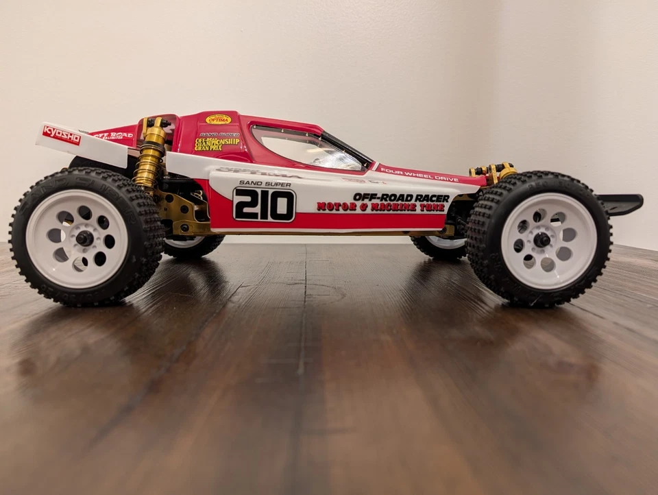 1/10 Scale Electric Radio Control 4WD Buggy TURBO OPTIMA Assembled  30619C - Image 2 of 4