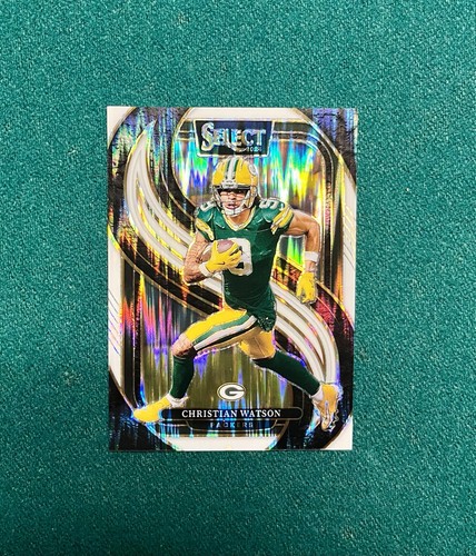 2024-25 Panini Select #138 Christian Watson Premier Level White Prizm /199