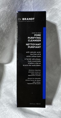 NIB Dr. Brandt Pore Purifying Cleanser. 3.5Fl Oz. Sealed