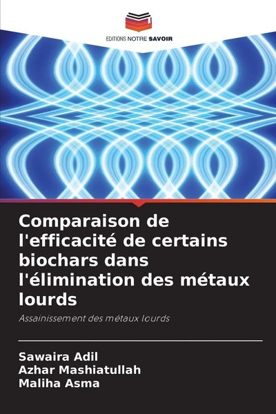 Sawaira Adil (U. A.) | Comparaison De L'efficacité De Certains Biochars Dans...-image
