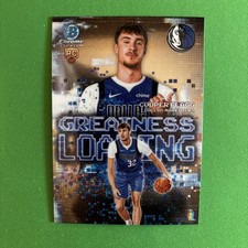 2025-26 Bowman Chrome Cooper Flagg #GL-1 RC Rookie Greatness Loading Base Insert