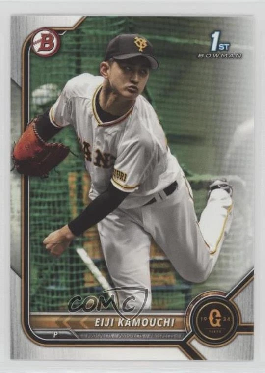 2022 Bowman NPB Nippon Professional Baseball - Eiji Kamouchi #BP