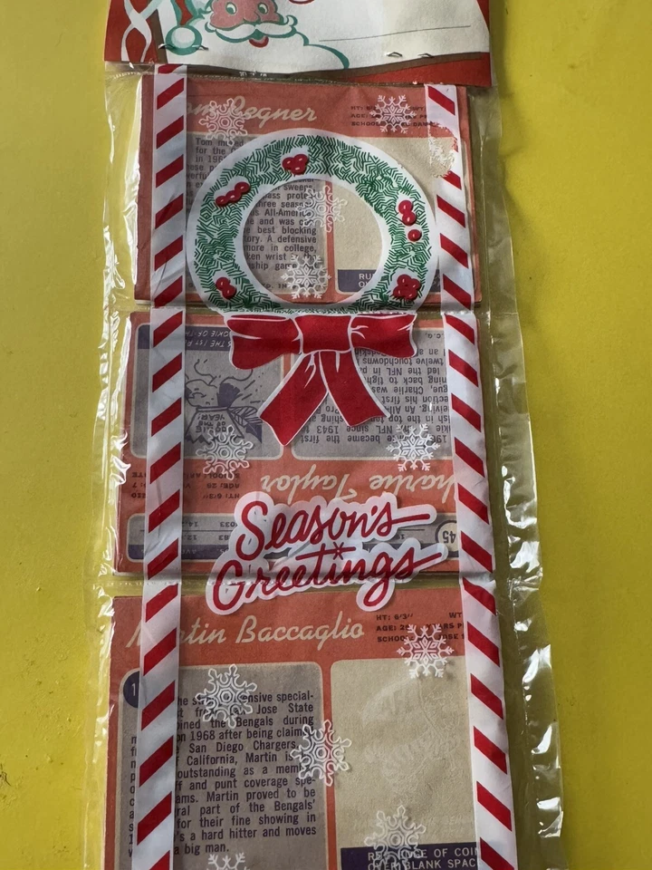 1970 TOPPS Football Holiday 12 Card Rack ALEX KARRAS JOHN HUARD TOM WOODESHICK - Image 2 of 4