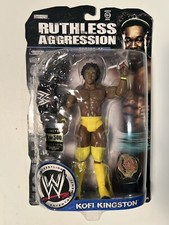 WWE KOFI KINGSTON RARE 2008 Jakks Ruthless Aggression Series 36 Chase 1 Of 500