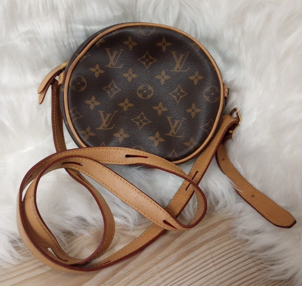 LOUIS VUITTON Boite Chapeau Souple PM Monogram Canvas Crossbody Bag Br