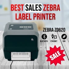 Zebra ZD620 (Earlier Model Than ZD621) Direct & Thermal Transfer Label Printer
