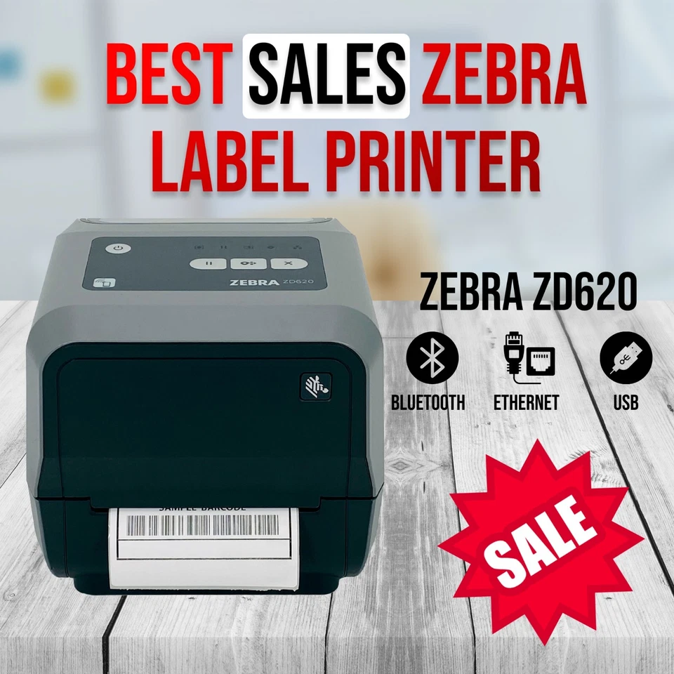 Zebra ZD620 (früheres Modell als ZD621) Direkt- und Thermotransfer-Etikettendrucker