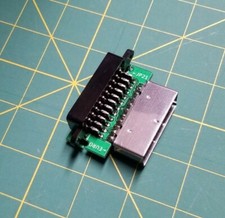 Adattatore bidirezionale Euro SCART femmina JP21/RGB-J/RGB-21 a maschio XRGB GSCARTSW 