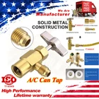 Self-Sealing A/C AC Can Tap Freon Puncture Style Tapper Adapter Dispensing Valve
