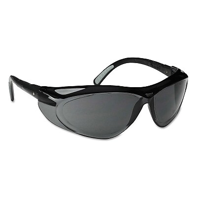 Kimberly-Clark V20 Envision Safety Eyewear, Smoke Lens, Black Frames