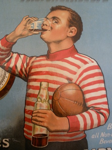 Rare 1910 LITHOGRAPH "DANDY SHANDY" SARSAPARILLA ADVERTISING SIGN - Picture 2 of 8