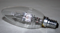 2X Osram Halogen Halolux Kerze E14 28W(~40W) Classic B ES64542 Dimmbar!-Kein Led