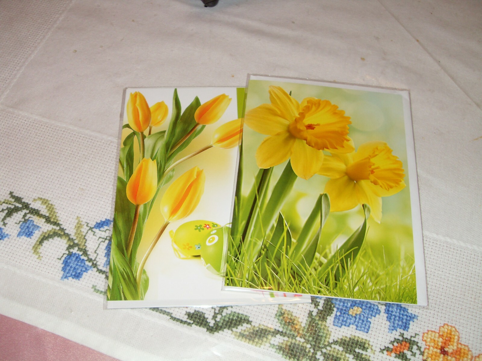 2er Set Oster und Frühlingskarte