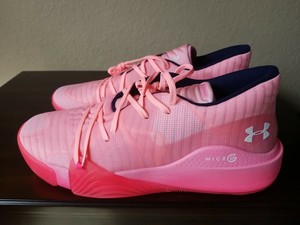 pink under armour shoes basketball
