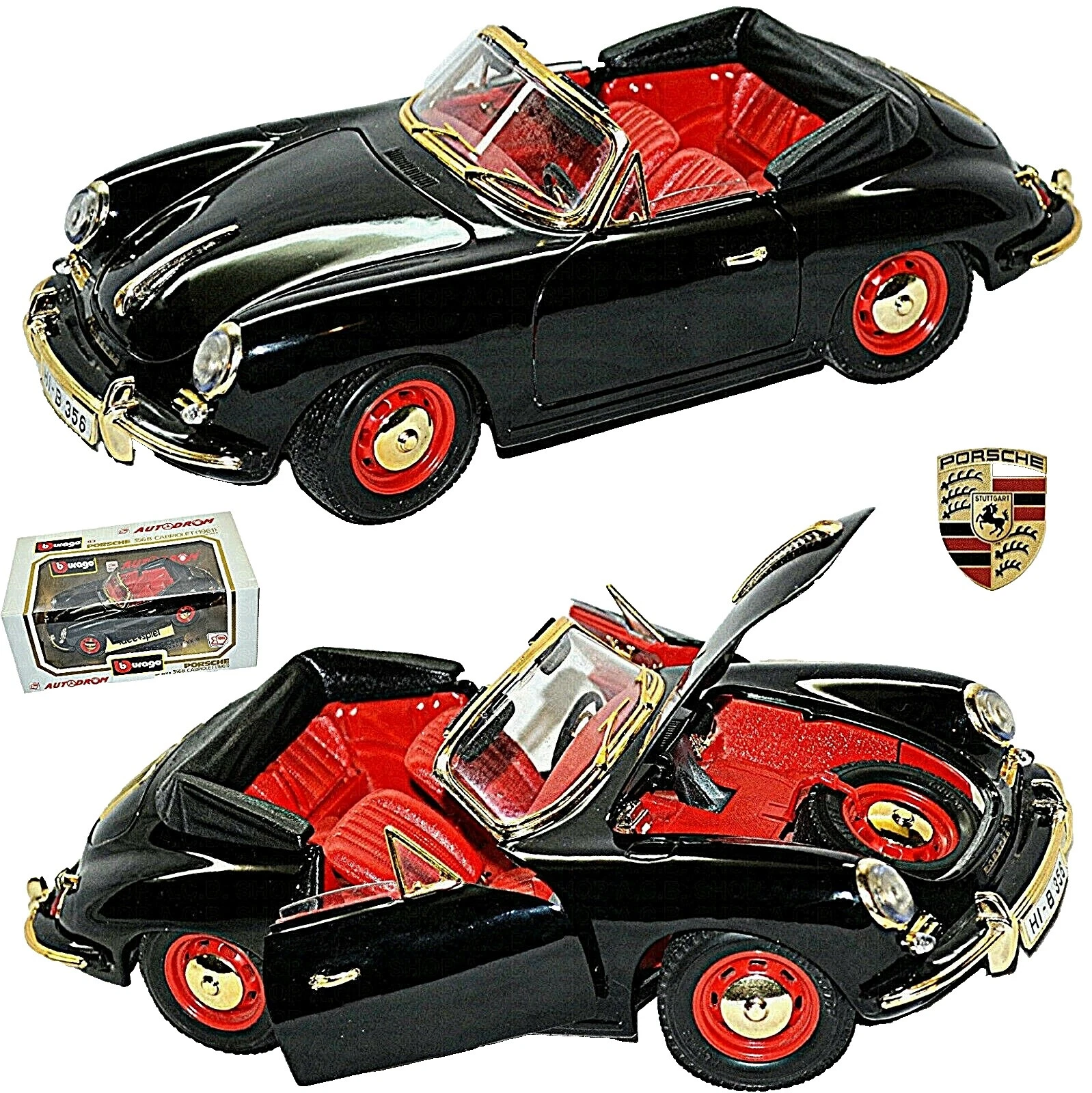Bburago negro Diecast Sport & Touring Cars