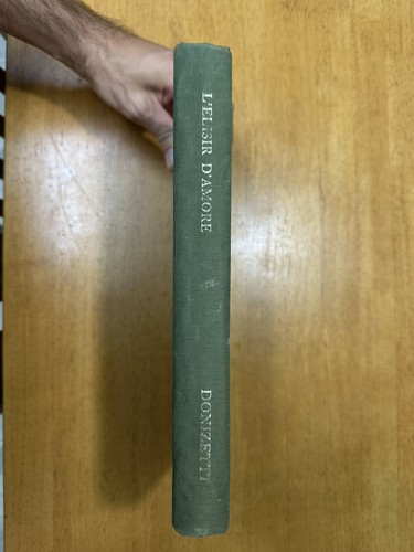 L'Elisir D'Amore by Donizetti - Hard Cover - Picture 3 of 9
