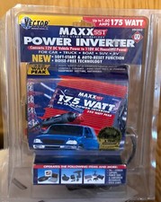 VECTOR MAXX SST 175 WATT DC to AC POWER INVERTER 350 WATT PEAK NIB