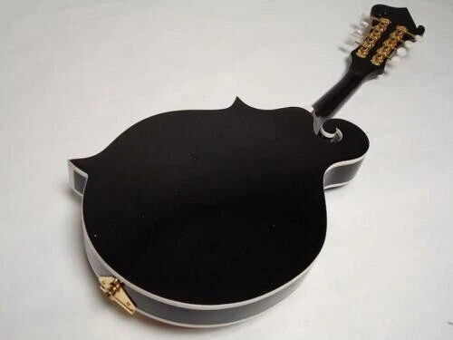 Bolso de Concierto Tallado a Mano Abeto Sólido Superior Estilo F Mandolina, Sunburst Foto 3 de 3