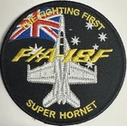 1 Squadron F/A-18F Super Hornet RAAF Australian Air Force Patch