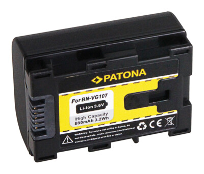 Batteria JVC BN-VG107E 890mAh 3,7V Li-Ion - Ricambio Per Videocamera - Foto 12