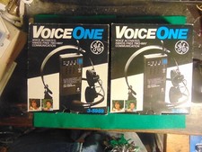 2pc General Electric 3-5959 Voice One Activated 2 Way Communication Untested