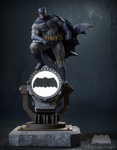 Batman The Dark Knight Return DC COMICS Statue Kit modello resina 3D! UNPAINTED - Bild 2 von 5