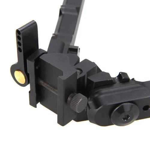 7.5 - 9" Adjustable Matte Hunting Rifle Bipod Lightweight for M-lock/Keymd Rail - Picture 16 of 24