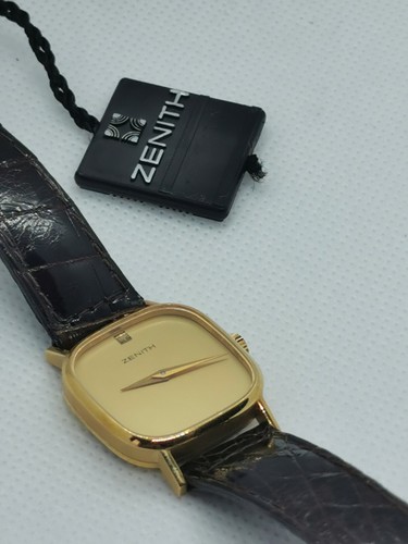 OROLOGIO ZENITH CASSA ORO 18 Kt 750 LADY WATCH SOLID GOLD MECCANICO NUOVO |  eBay