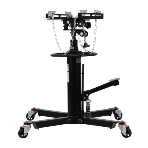 Dual Spring 1764LBS 0.8T 2Stage Hydraulic Transmission Jack Stand Car Lift Hoist