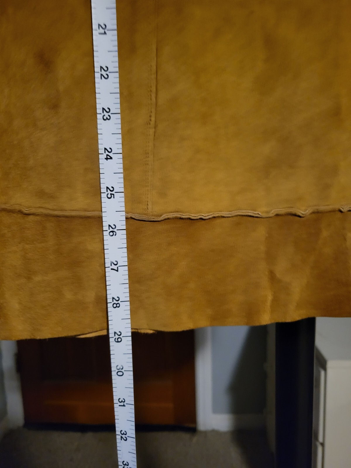 Wilsons Leather MAXIMA Patchwork Tan Suede Leathe… - image 4