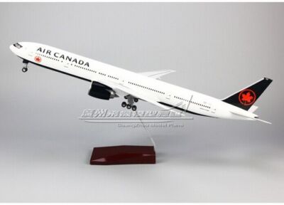 47CM AIR CANADA B777-300ER Airplane Led Sound- controll Plane