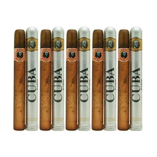 Cuba Gold Cologne by Cuba 1.17 oz / 35 ml EDT For Men (SET OF 5)