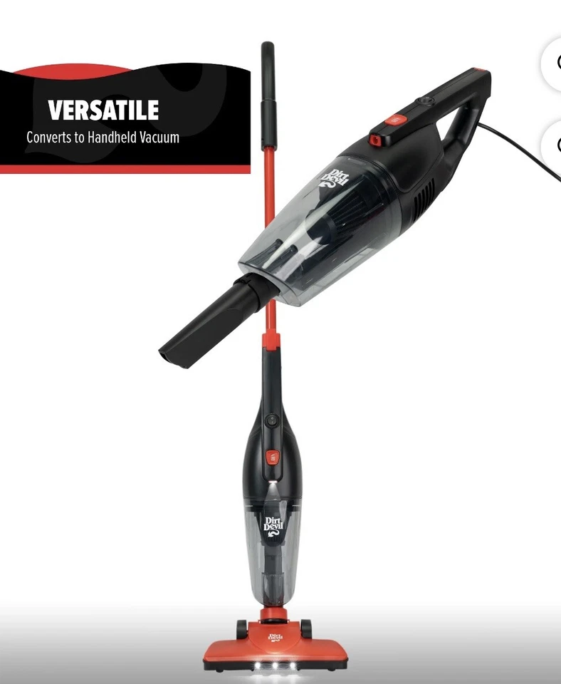 Dirt Devil 3-in-1 Lightweight Corded Upright and Handheld Multi-Surface Vacuum - Image 2 of 3