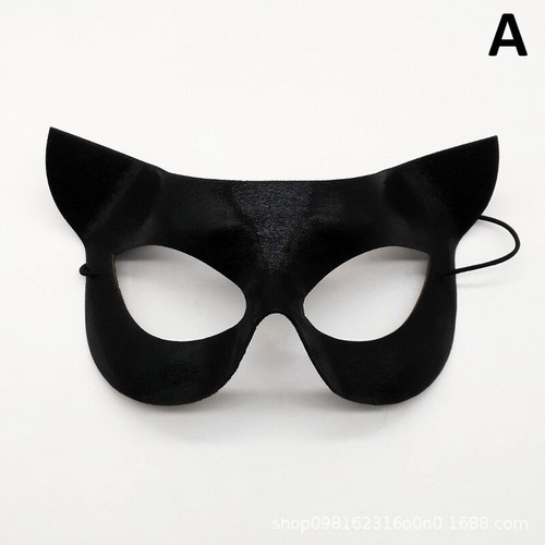 Ladies Sexy Eye Mask Masquerade Halloween Party Lace Fancy Dress Fox Half Masks - Picture 20 of 27