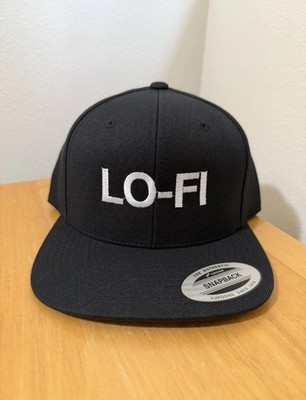 Lo-fi beats snapback black hat