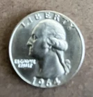 1964 Washington Quarter Silver 25C Coin 0.9 Fineness Uncertified US Currency