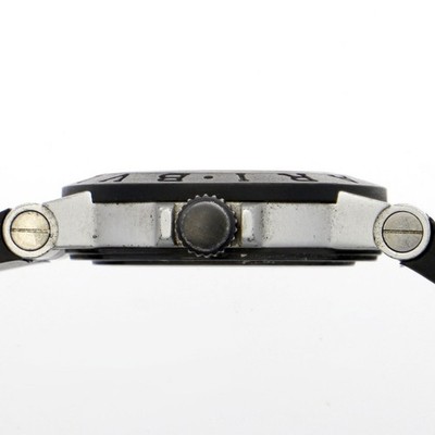 Bvlgari Diagono Silver Women's Blue Strap Watch - AL29A for sale