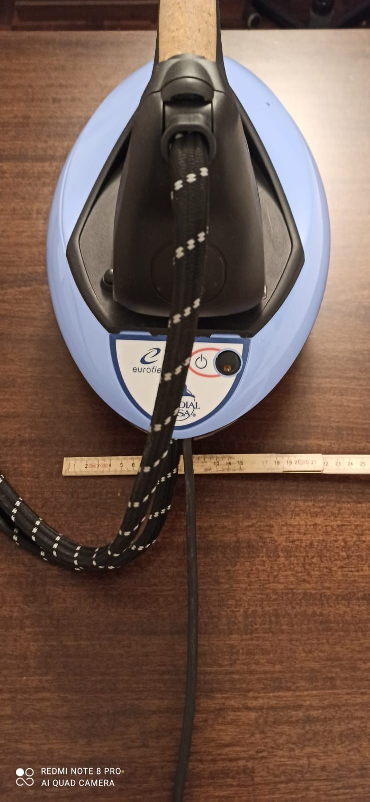 Euroflex Mondial Casa Steam Iron Professional, Like New