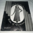 F. & K. Yarn Co. Folio of Fashions Illustrated Yarn Catalog Booklet English — photo 1