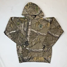 Maine Dept Inland Fisheries & Hunting Russell Realtree Camo Hoodie Size Small
