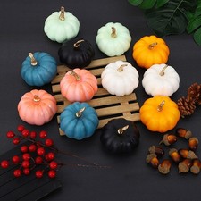 Decorate in Style Artificial Pumpkins in Vibrant Colors for Autumn Themes