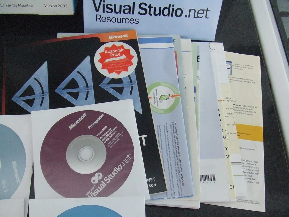 Vintage Untested - Microsoft Visual Basic .net Standard Version 2003 Software - Image 4 of 4