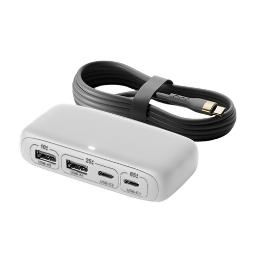 MultiPorts Type C Hub PD65W Fast Charging Adapter For Computer Mobile Devices - 第 9/11 張圖片