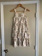 Old Navy Girls Floral Tiered Sundress Sz.XL or 14-16 Travel Party Wedding Garden