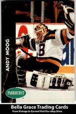 1991-92 Parkhurst Andy Moog #8 Boston Bruins NHL Hockey