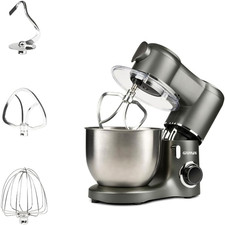 G20149 Pastaio Impastatrice Planetaria,1800 Watt Max, Capacità 7 Litri, 6 Veloci