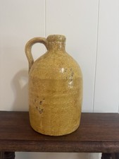 Merchant Jug, c. 1880 Alkaline-glazed stonewa...